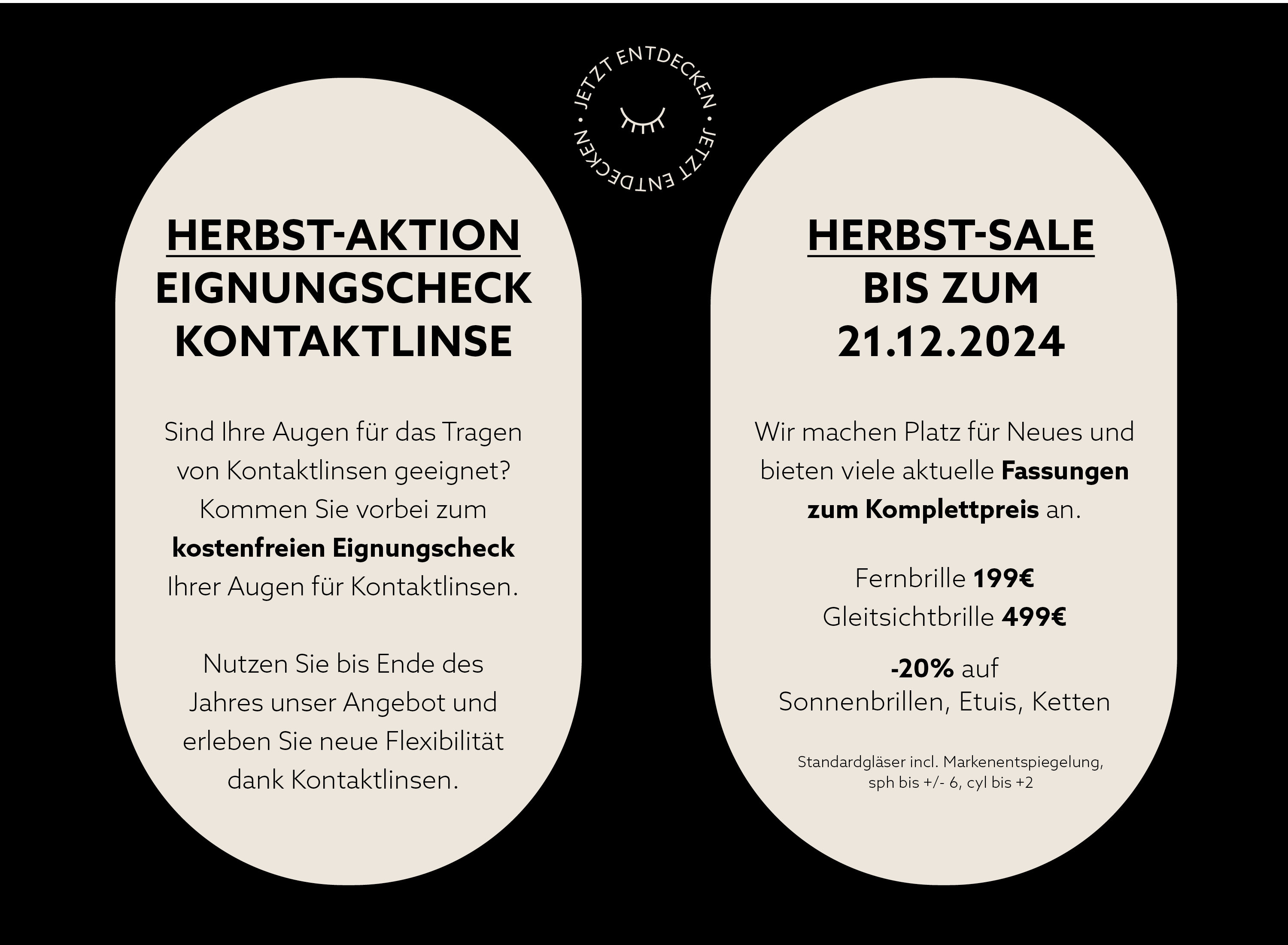 Popup Herbst-Aktion